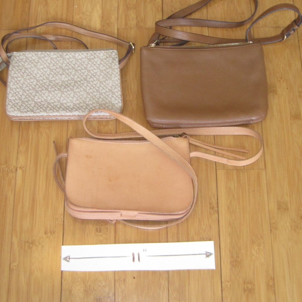 3 Crossbody Womens Shoulder  Bags TOMMY HILFIGER, , Vince Camuto & Madewell - Picture 2 of 7